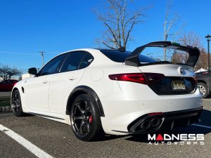 Alfa Romeo Giulia GTAm Style Rear Fenders Arch Set - Carbon Fiber